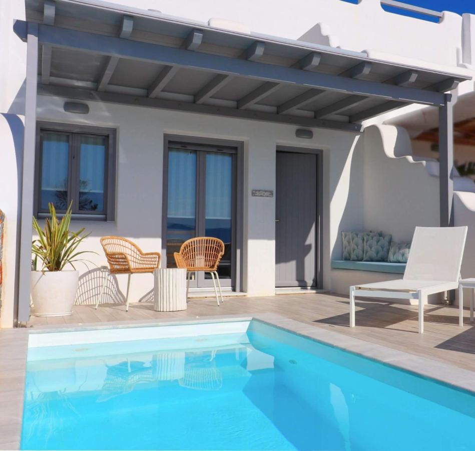 The Nine Graces - Agia Anna - Option With Private Pool Or Hot Tub Vila Exterior foto
